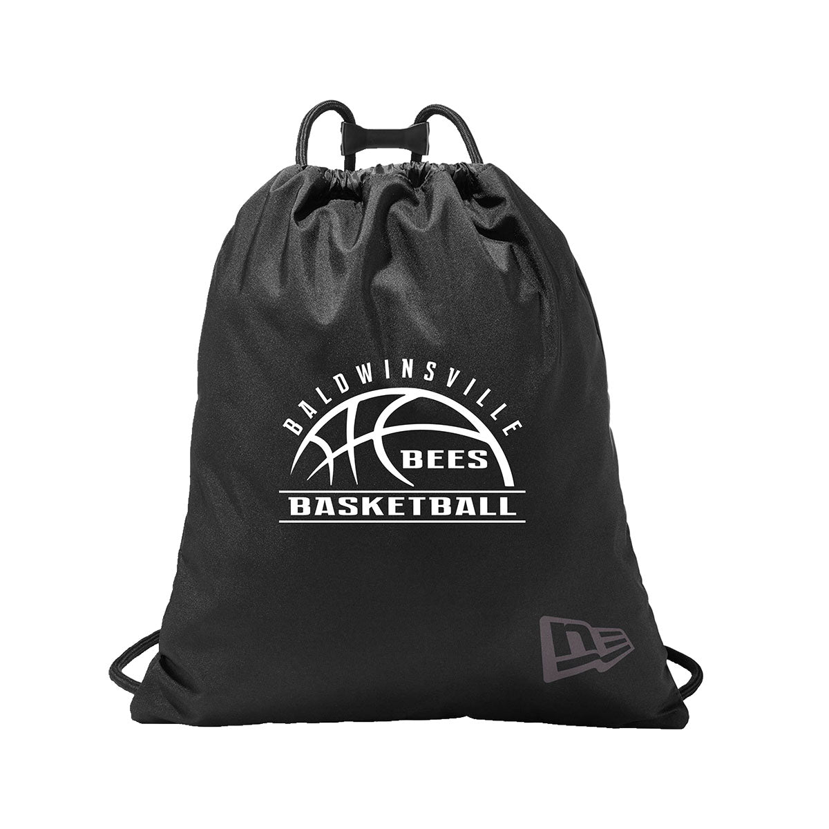 "Baldwinsville Bees Basketball" Cinch Bags