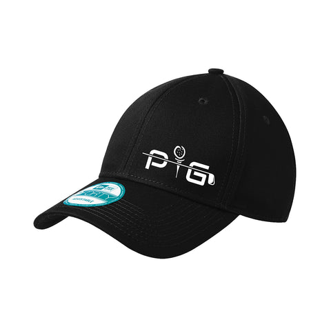 PiG NE200 Adjustable Structured Hat w/ Embroidered Logo