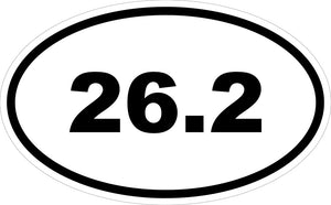"26.2" Decal