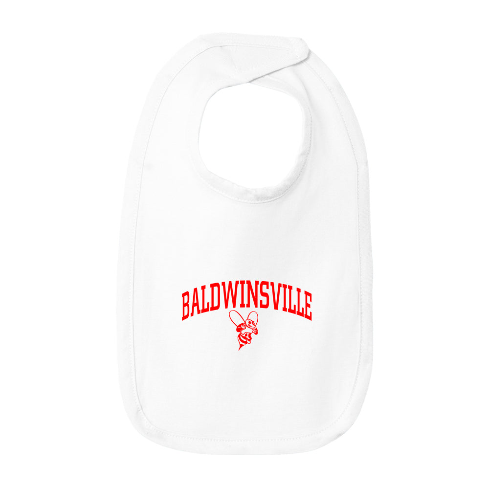 "Baldwinsville" Bee Logo Bib