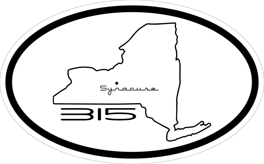 "Syracuse 315" Decal