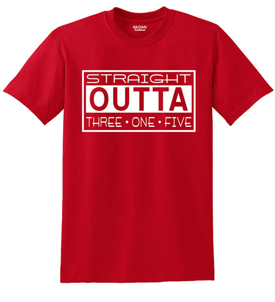 "Straight Outta Three-One-Five" T-shirts