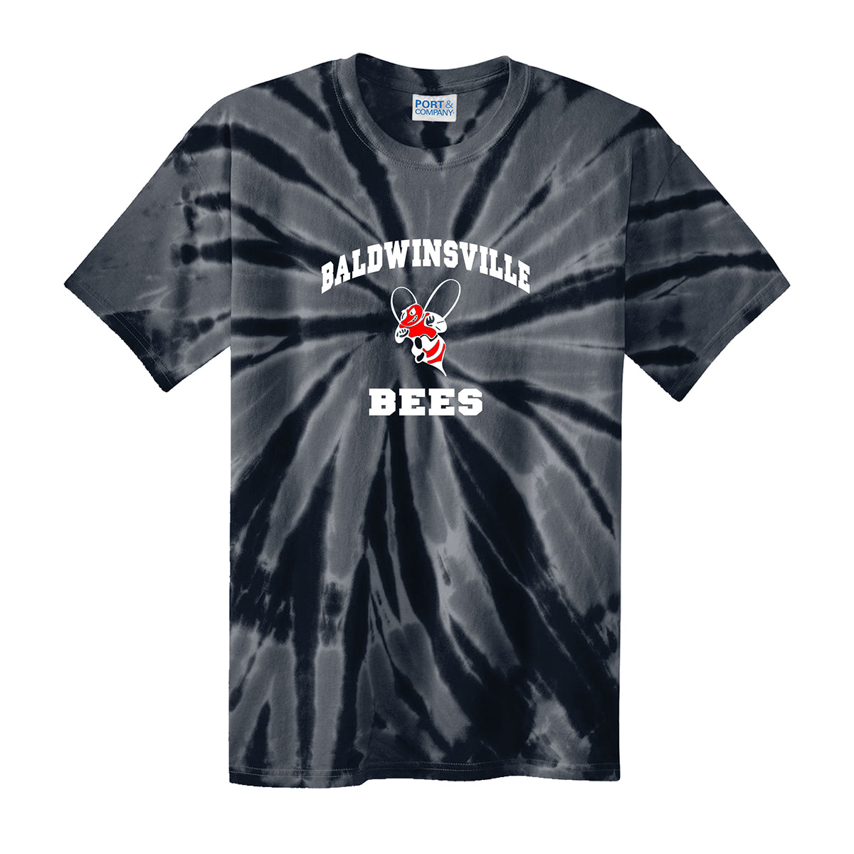 Baldwinsville Bees Tie-Dye T-shirt