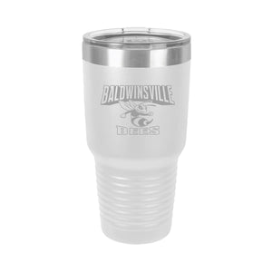 Baldwinsville Bees 30oz Laser-Engraved Insulated Tumblers