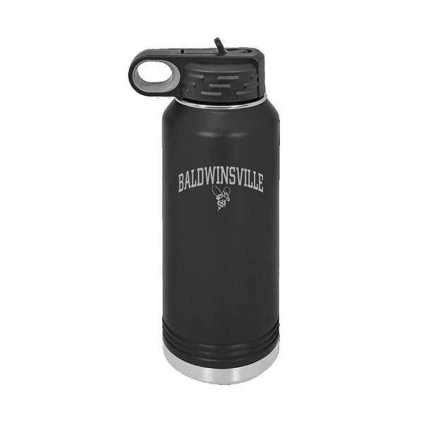 Baldwinsville Laser-Engraved Insulated Water Bottle