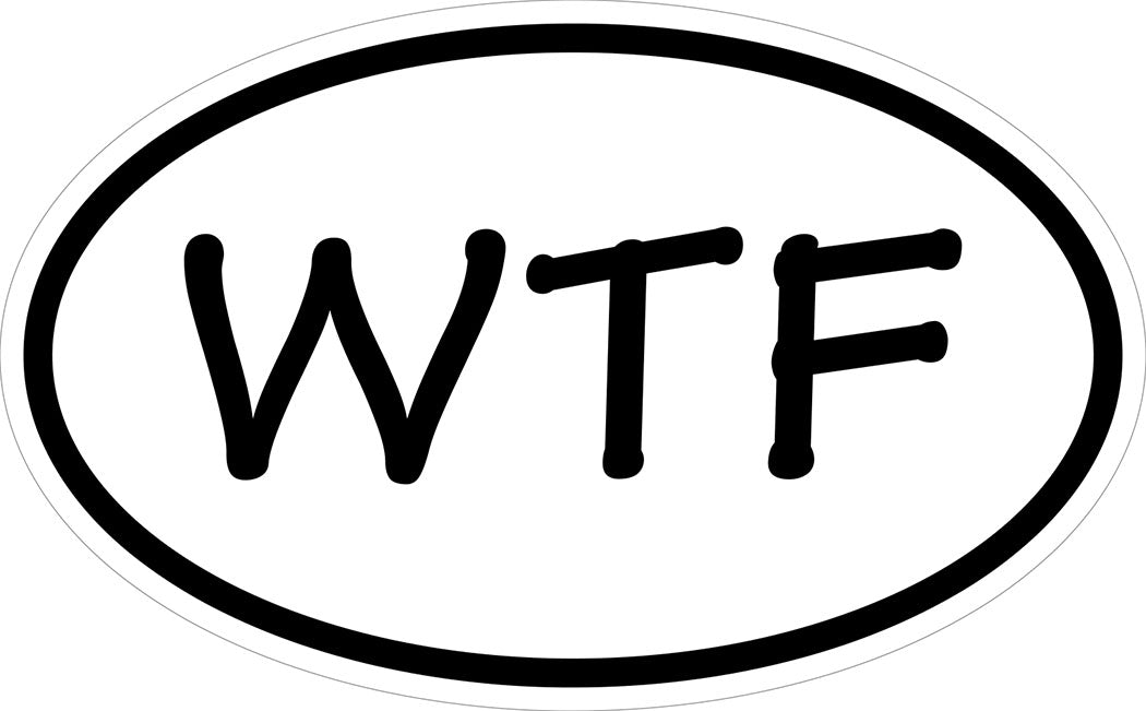 "WTF" Decal