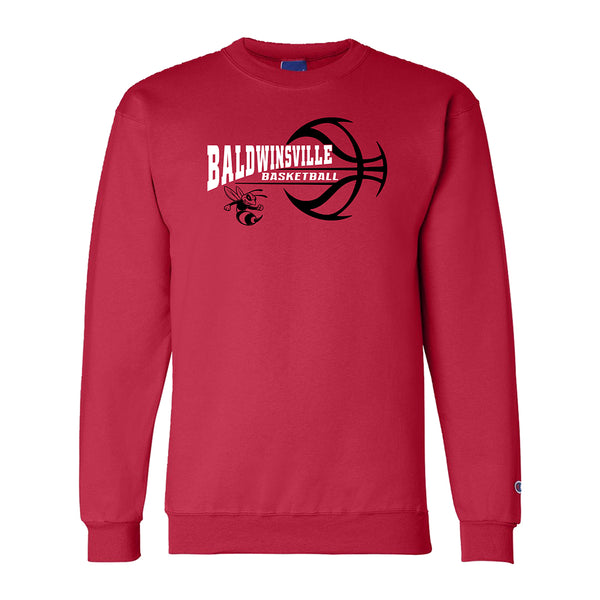 "Baldwinsville Basketball" Crewneck Sweatshirt