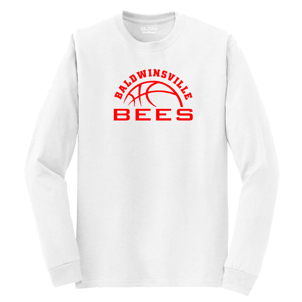 "Baldwinsville Bees" 50/50 Long-sleeve Shirt