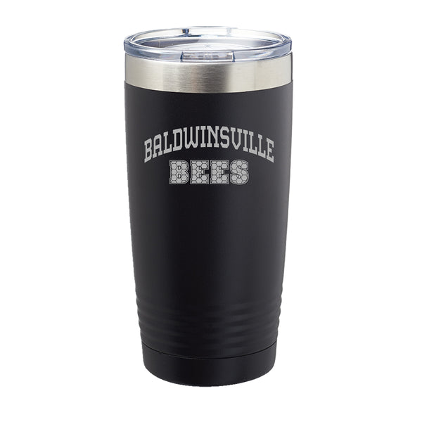 "Baldwinsville Bees" Honeycomb (v2) 20oz. Insulated Tumblers