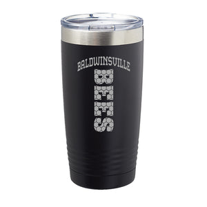 "Baldwinsville Bees" Honeycomb 20 oz. Insulated Tumblers