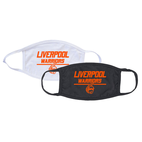 "Liverpool Warriors" v.2 Face Masks