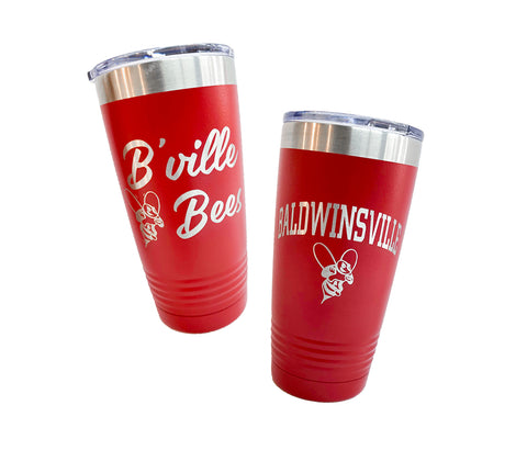 Red B'Ville Bees 20oz. Insulated Tumblers